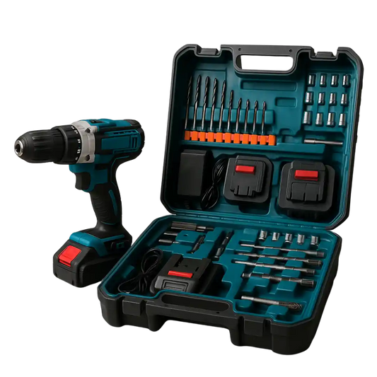 Taladro percutor Inalambrico KIT